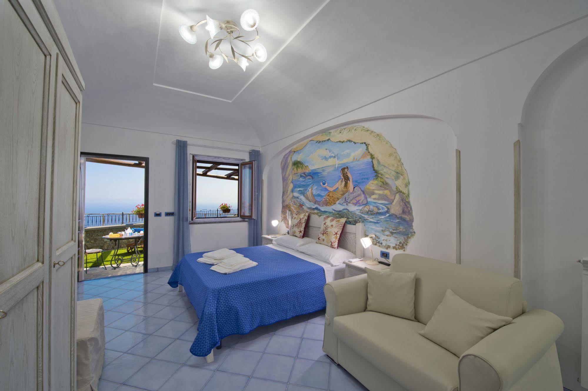 La Mela Blu Bed & Breakfast Furore Ngoại thất bức ảnh